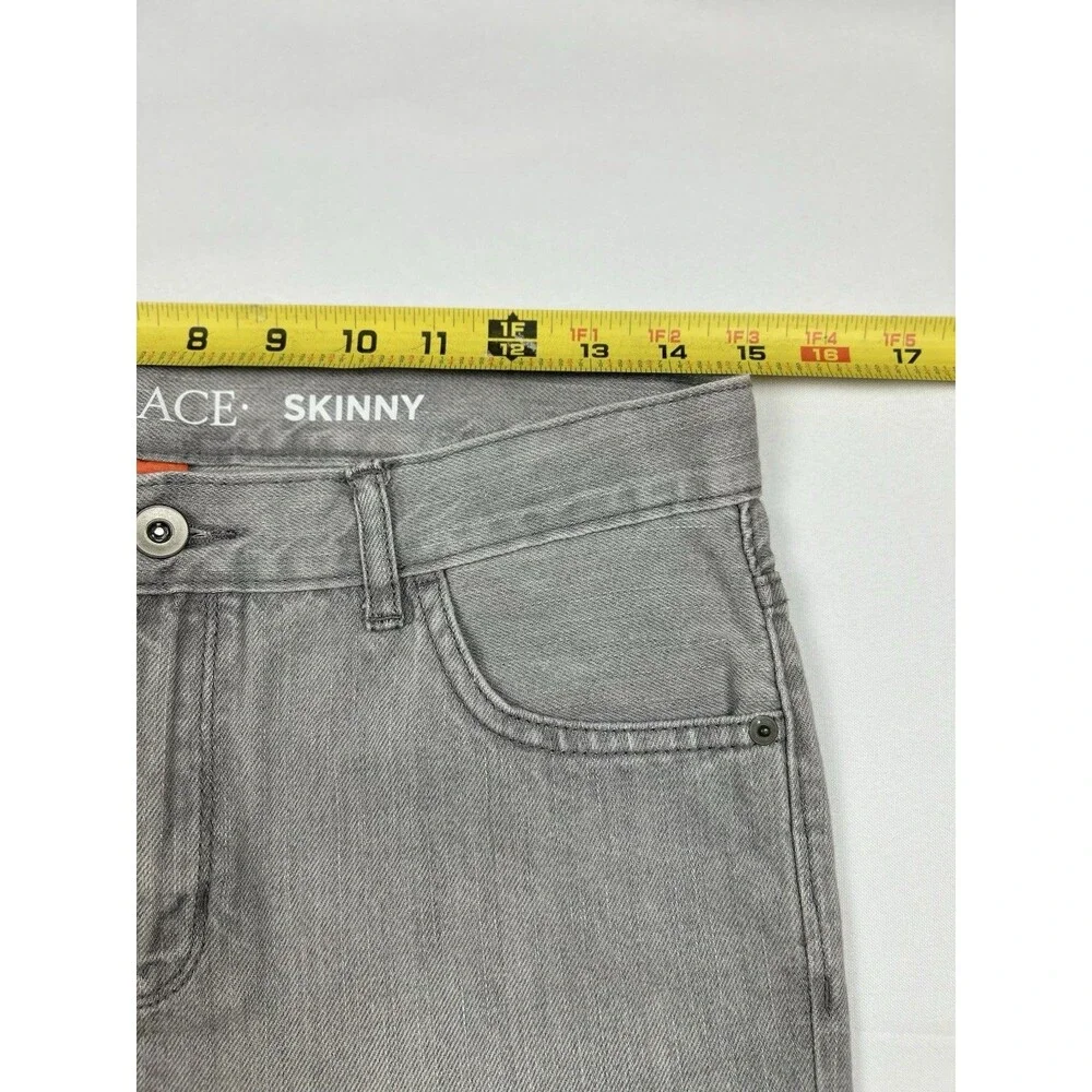 THE CHILDREN'S PLACE Boys Gray Skinny Jeans Size 16 - Excellent Pre-Loved